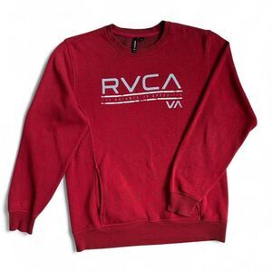 Men's Red Crewneck Sweatshirt Size Large